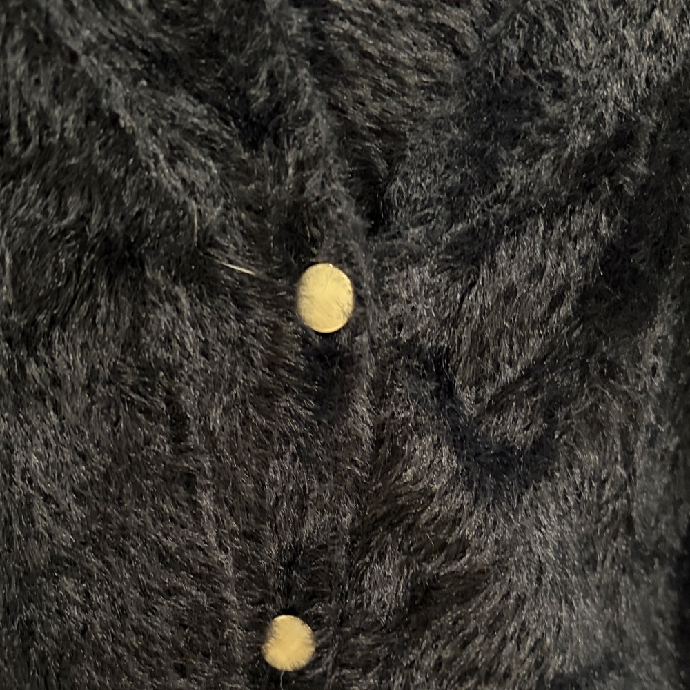 Abercrombie & Fitch Black Cardigan Sweater - Picture 2 of 2